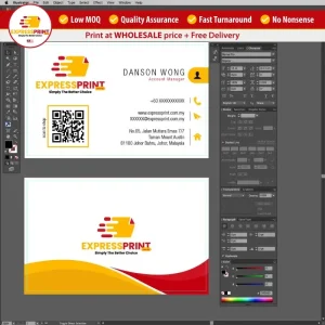 Business Card Artwork Service